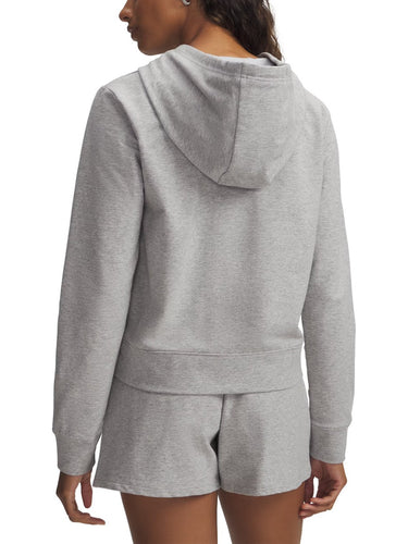 Felpe con cappuccio Donna Under Armour - Felpa Zip Ua Sport Terry - Grigio