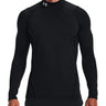 Maglie Uomo Under Armour - Maglia Mock Coldgear Fitted - Nero