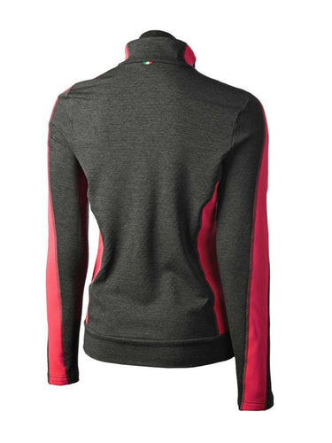 Felpe Donna Mico - Maglia Mezzo Collo Full Zip Woman - X-Performance - Nero