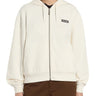 Felpe con cappuccio Donna Dickies - Felpa Con Zip E Cappuccio Deshler - Bianco
