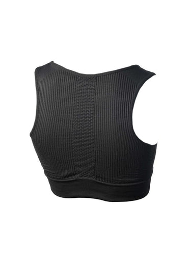 Reggiseni sportivi Donna Mico - Reggiseno - Odor Zero Ionic+® P4P Skintech - Nero