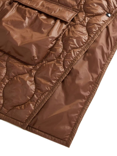 Giacche Donna Woolrich - Giacca Cape Light Nylon - Marrone