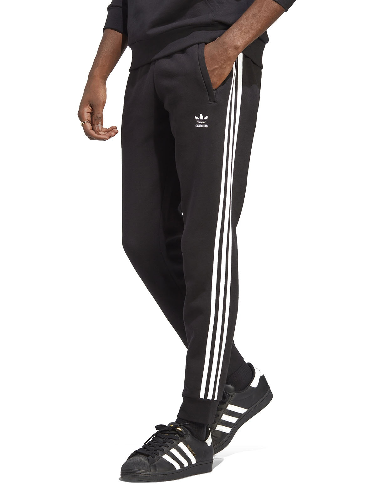 Pantaloni Uomo Adidas - Pantaloni Adicolor Classics 3-Stripes - Nero