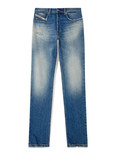 Jeans Uomo Diesel - Regular Jeans 2023 D-Finitive - Blu