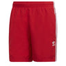 Pantaloncini e calzoncini Uomo Adidas - Adicolor Classics 3-Stripes Swim Shorts - Rosso