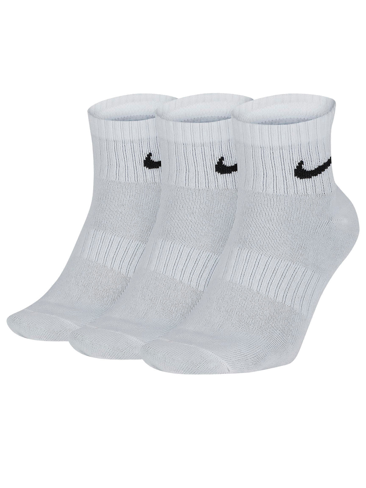 Calze sportive Unisex Nike - Everyday Lightweight Ankle Socks - 3 Pack - Bianco