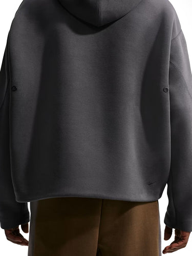 Felpe con cappuccio Uomo Nike - Felpa Con Cappuccio Nike Tech In Fleece - Grigio