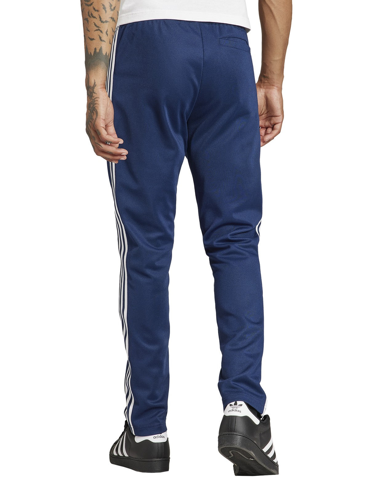 Pantaloni Uomo Adidas - Track Pants Adicolor Classics Beckenbauer - Blu