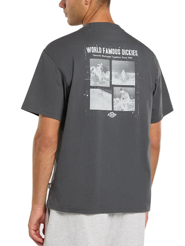 T-shirt Uomo Dickies - T-Shirt Wolfhurst Charcoal - Grigio