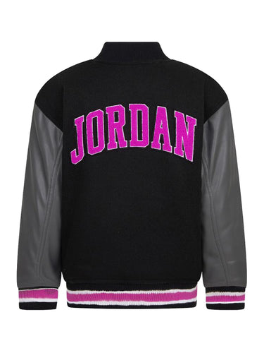 Giacche Ragazza Jordan - Jdn Jordan Varsity - Nero