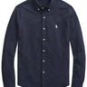 Camicie casual Uomo Ralph Lauren - Camicia Ultraleggera In Piqué - Blu