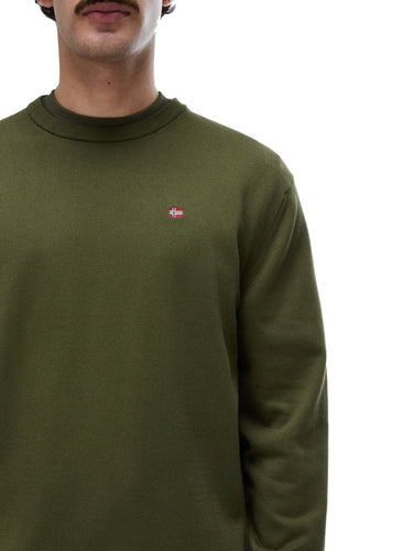 Maglioni Uomo Napapijri - Maglione Droz 5 - Verde militare
