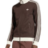 Felpe senza cappuccio Uomo Adidas - Felpa Track Top Iconic - Marrone