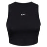 Canotte e top Donna Nike - Canotta Corta E Aderente Chill Knit - Nero