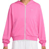 Felpe con cappuccio Donna Nike - Felpa Ampia In French Terry Full Zip Sportswear - Fucsia