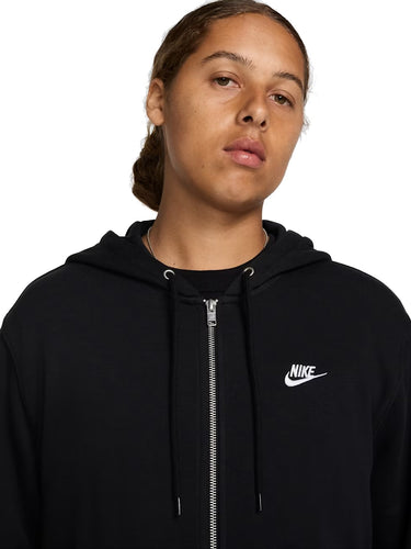 Felpe con cappuccio Uomo Nike - Felpa Con Cappuccio E Zip In French Terry - Nero