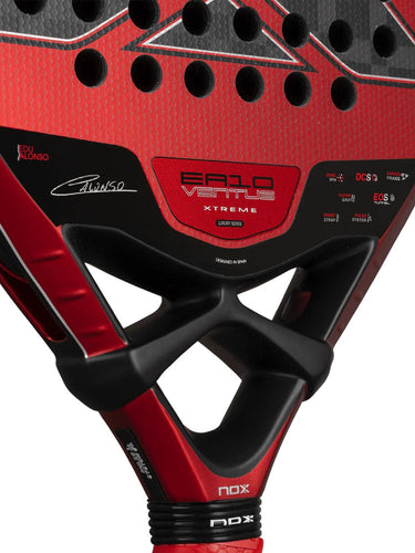 Racchette Unisex Nox - EA10 VENTUS HYBRID 12K XTREM by Edu Alonso - Rosso