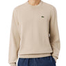 Maglioni Uomo Lacoste - Pullover Con Collo Rotondo In Cotone Biologico - Beige