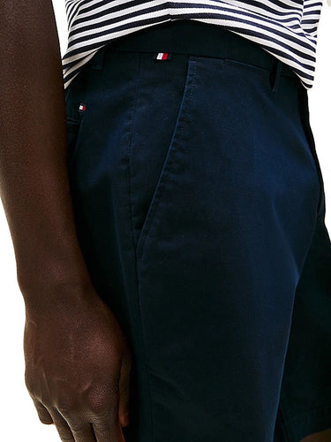 Pantaloncini Uomo Tommy Hilfiger - Shorts Chino 1985 Collection Slim Fit - Blu