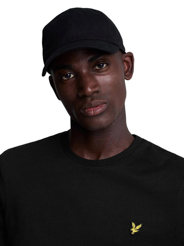 T-shirt Uomo Lyle & Scott - Plain Long Sleeve T-Shirt - Nero