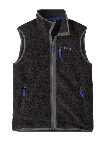 Gilet Uomo Patagonia - M's Retro Pile Vest - Nero