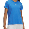 T-shirt Donna Under Armour - Maglia A Maniche Corte Ua Rival Core - Azzurro