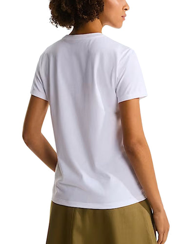 T-shirt Donna The North Face - T-Shirt Evolution Simple Dome Slim - Bianco