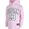 Felpe con cappuccio Ragazza Jordan - Jdn Jordan Hbr Flc Po Hoodie - Rosa