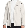 Felpe Uomo Under Armour - Felpa Con Cappuccio Ua Unstoppable Fleece Full-Zip - Bianco
