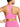 Reggiseni sportivi Donna Nike - Top Nike Swoosh Imbottito - Fucsia