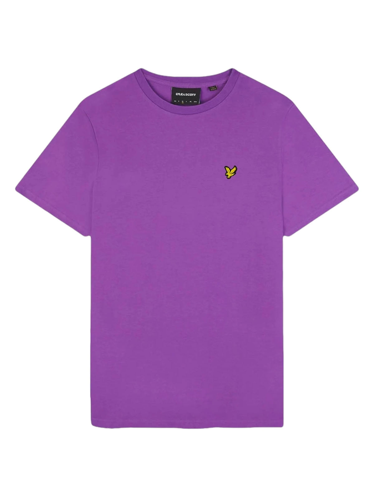 T-shirt Uomo Lyle & Scott - Organic Cotton Plain T-Shirt - Viola