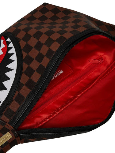 Marsupi alla moda - Uomo Unisex Sprayground - Marsupio Sawtooth Sharks In Paris Savvy - Marrone