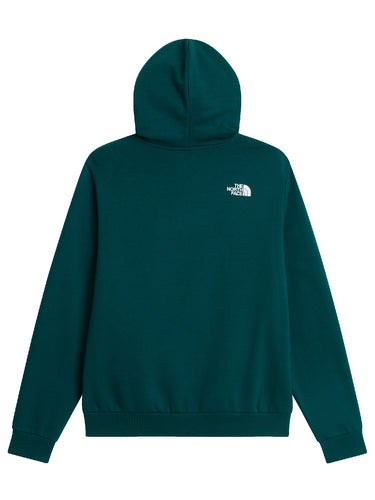 Felpe con cappuccio Uomo The North Face - Felpa Con Cappuccio Box Half Dome Regular - Petrolio