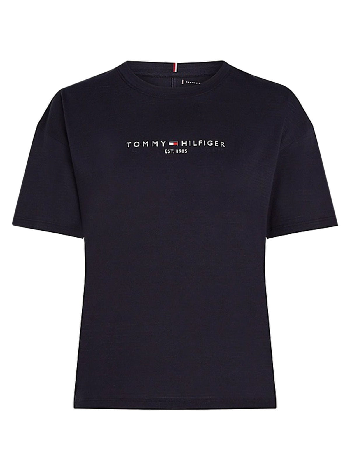 T-shirt Donna Tommy Hilfiger - T-Shirt Sport Th Cool Relaxed Fit - Blu