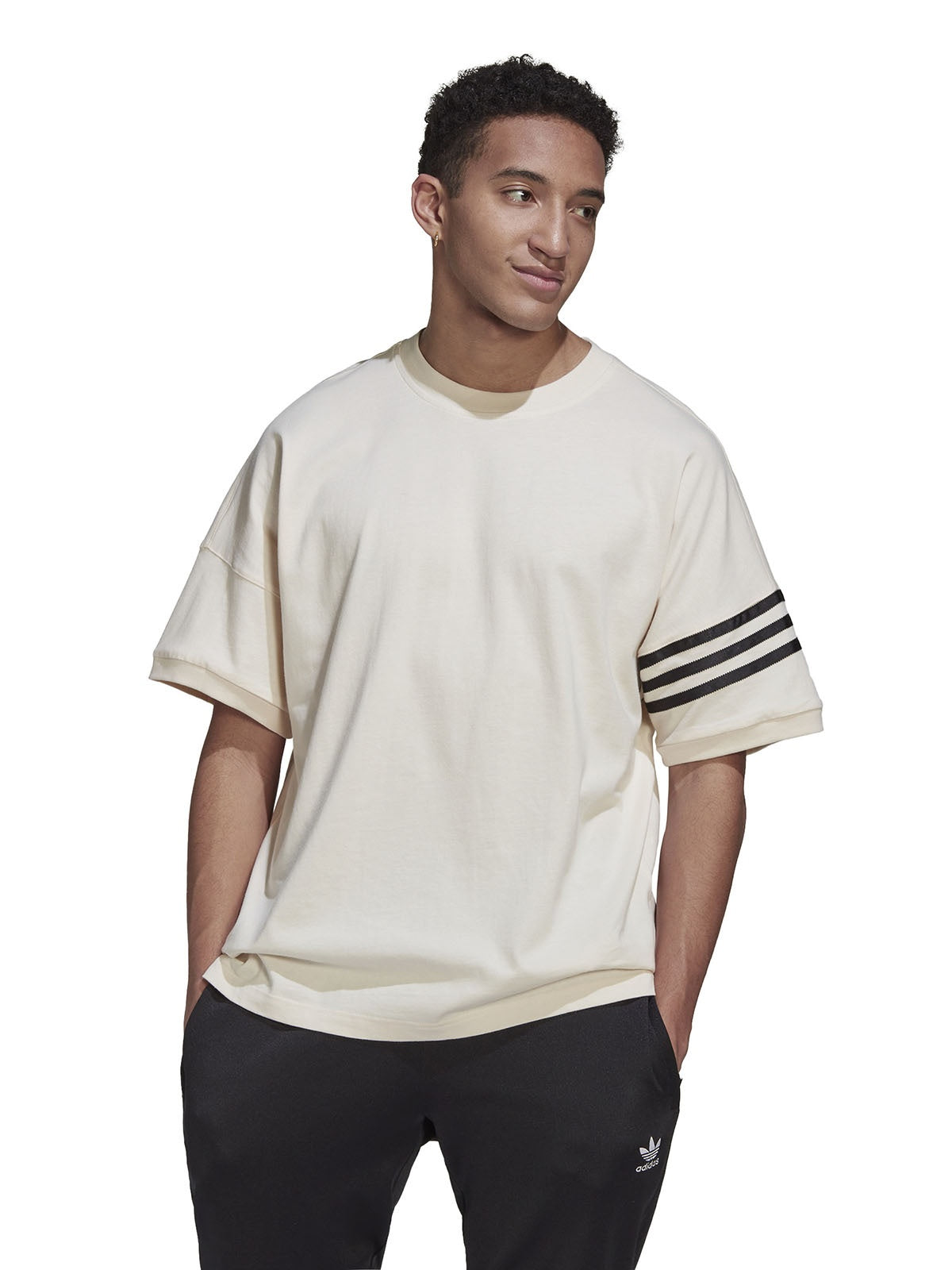 T-shirt Uomo Adidas - T-Shirt Adicolor Neuclassics - Beige
