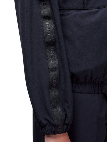 Felpe senza cappuccio Ragazza Jordan - Jdg Jumpman Woven Taping Jacket - Nero
