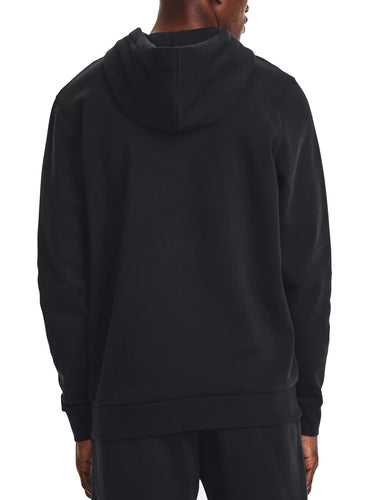 Felpe Uomo Under Armour - Felpa Con Cappuccio Ua Icon Fleece - Nero