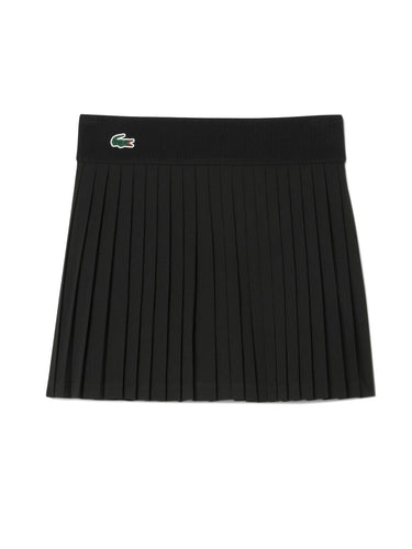Gonne Donna Lacoste - Gonna Da Tennis Ultra Dry Con Fodera - Nero