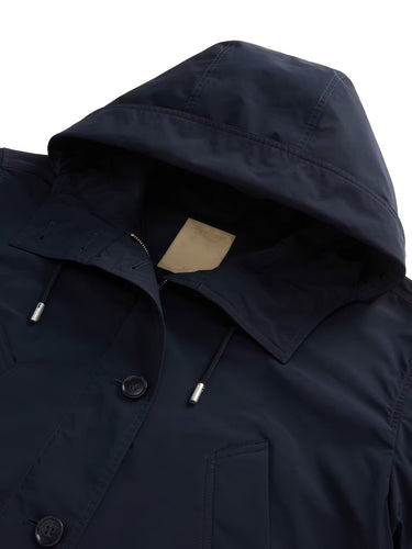 Giacche Donna Woolrich - Summer Short Parka - Blu
