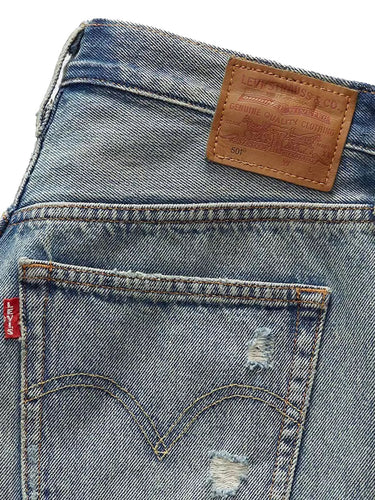 Bermuda Donna Levi's - 501® Original Short - Ojai Luxor Edge - Celeste