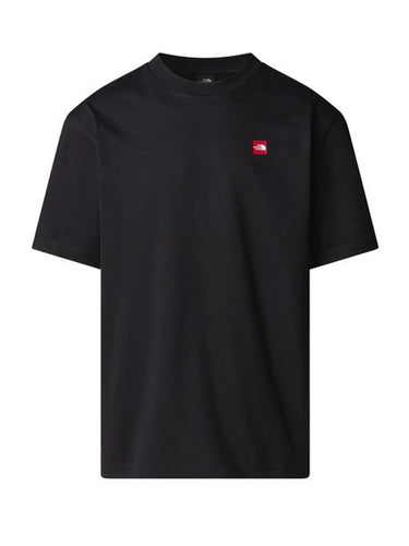 T-shirt Uomo The North Face - Unisex Axys Oversized Tee - Nero