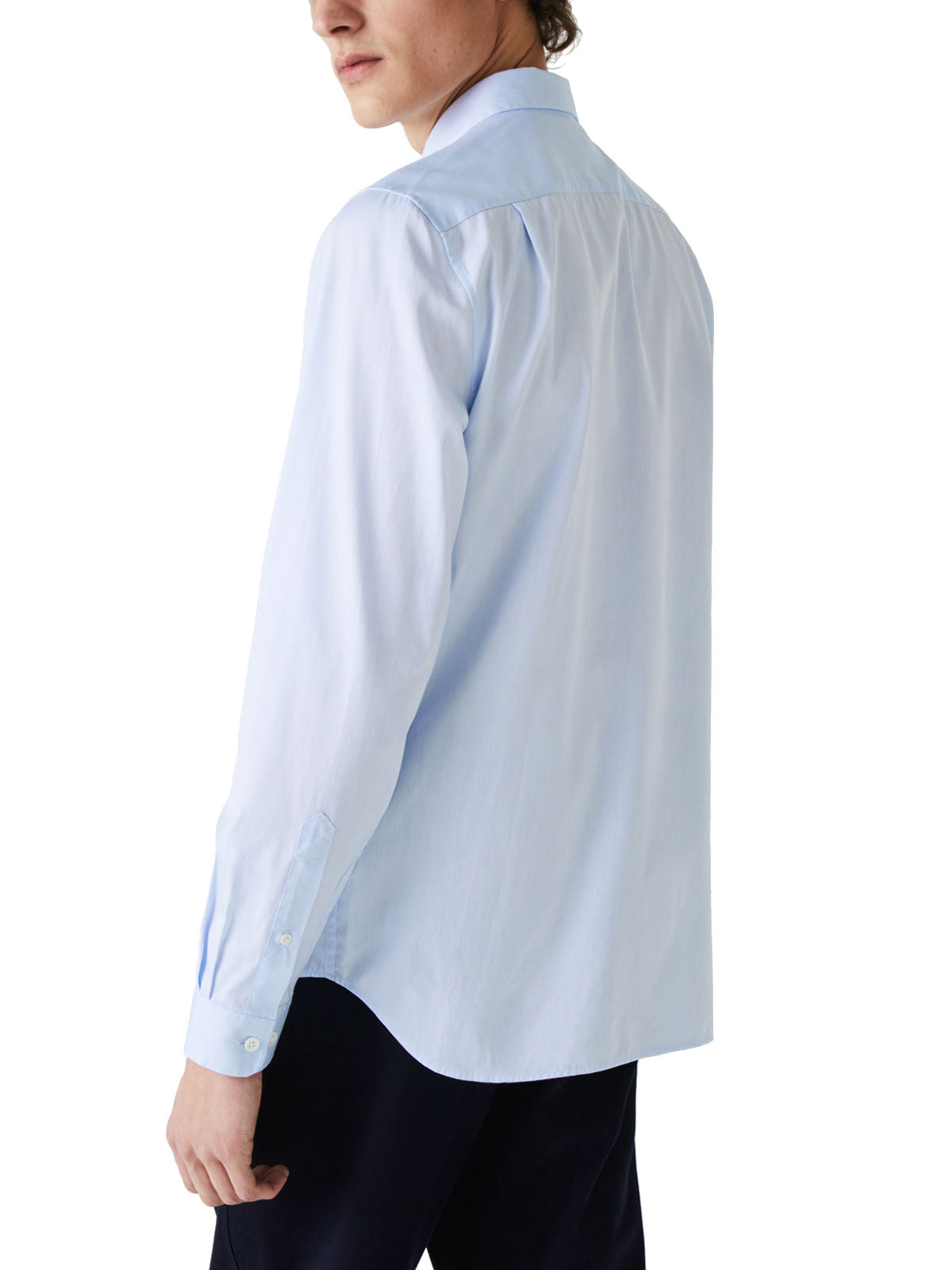 Camicie casual Uomo Lacoste - Camicia In Cotone Di Alta Qualità Regular Fit - Celeste