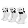 Calze Unisex Nike - Calze Sportswear Dri-Fit Everyday Essential 3 Paia - Bianco