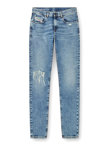 Jeans Uomo Diesel - Slim Jeans 2019 D-Strukt - Celeste