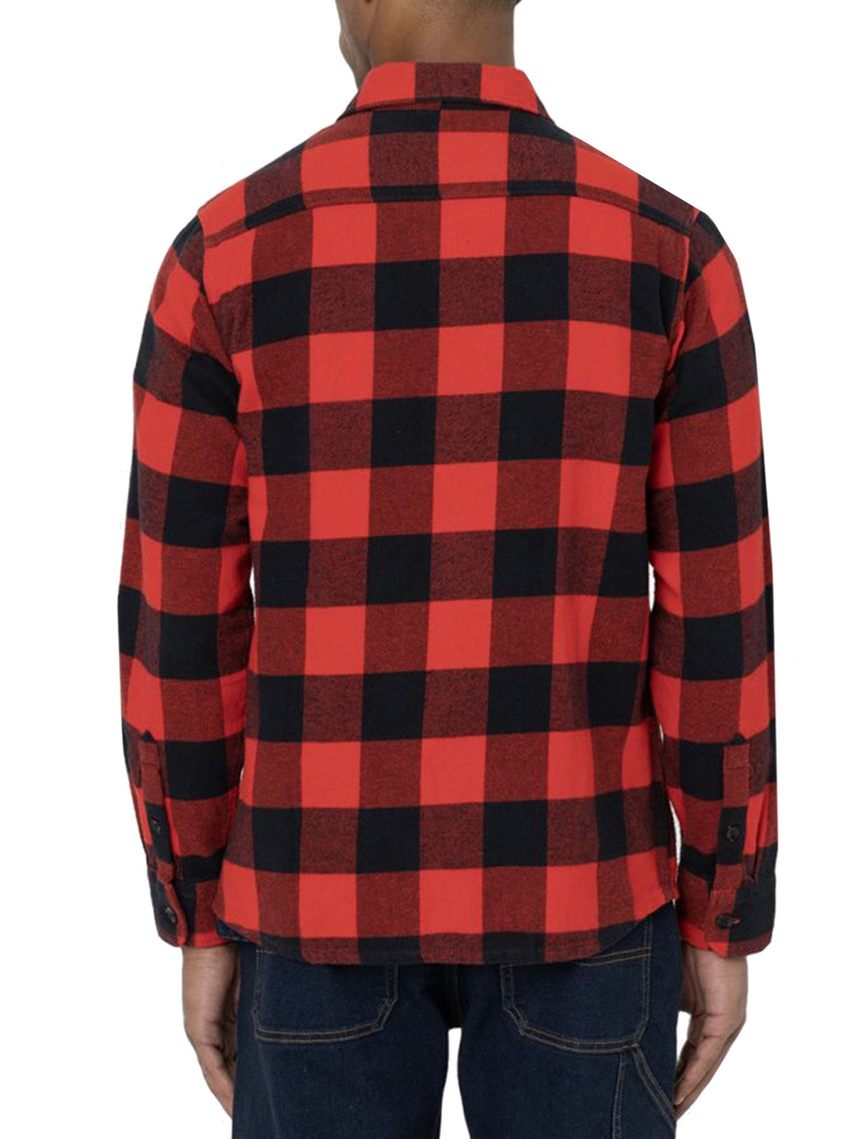 Camicie casual Uomo Dickies - New Sacramento Shirt - Rosso