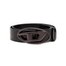 Cinture Uomo Diesel - B-1Dr Cintura Con Fibbia A D In Argento - Nero