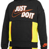 Felpe con cappuccio Bambino Nike - B Nsw Lbr Po Hoody - Nero