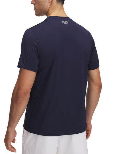T-shirt Uomo Under Armour - Maglia A Maniche Corte Heatgear Fitted - Blu