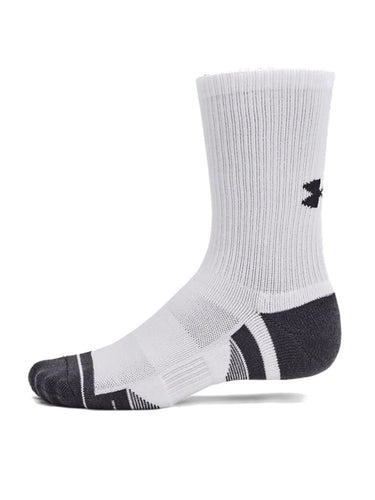 Calze Unisex Under Armour - Calze Ua Performance Tech Crew - 3 Paia - Bianco