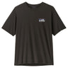 T-shirt Uomo Patagonia - M's Capilene Cool Daily Shirt '73 Sklyine - Nero